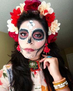 Halloween DIY Costume: La Catrina (La Llorona) - Erika Lily Castro