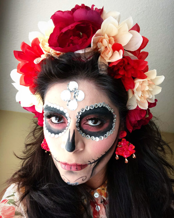 Halloween DIY Costume: La Catrina (La Llorona) - Erika Lily Castro